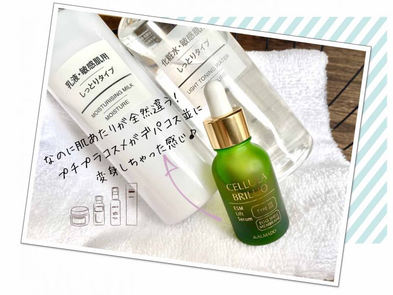 チェルラーブリリオ　その後のスキンケア